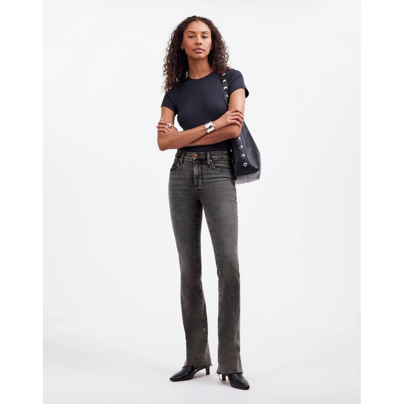 Madewell Denim - Madewell Women's Petite Kick Out Full-Length Jeans CD4 Paynes Wash Size 30p NWT